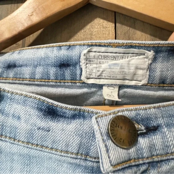 Current Elliott Distressed Jeans - Picture 7 of 8